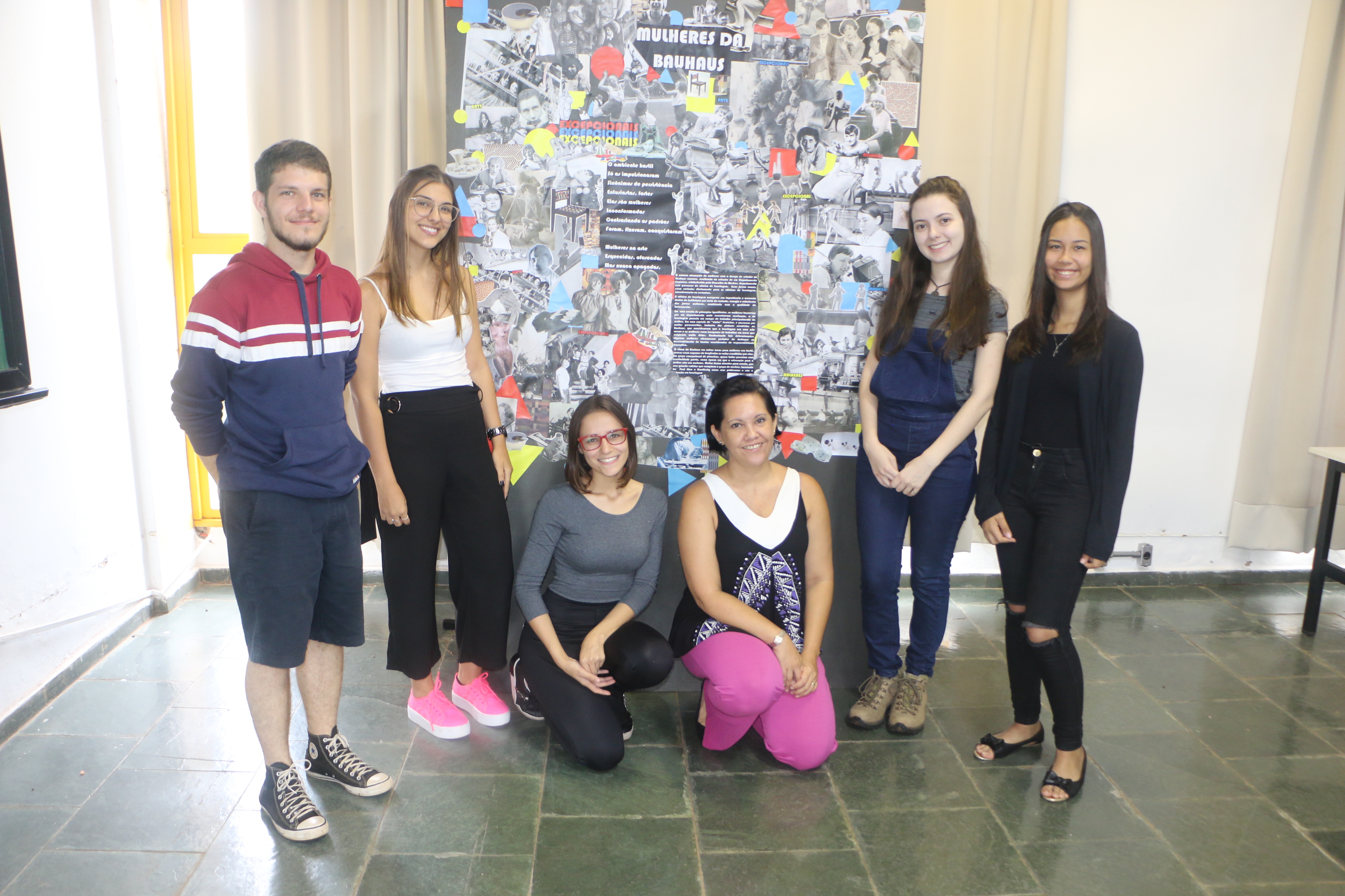 Estudantes organizam a Exposição “Bauhaus 100 anos”